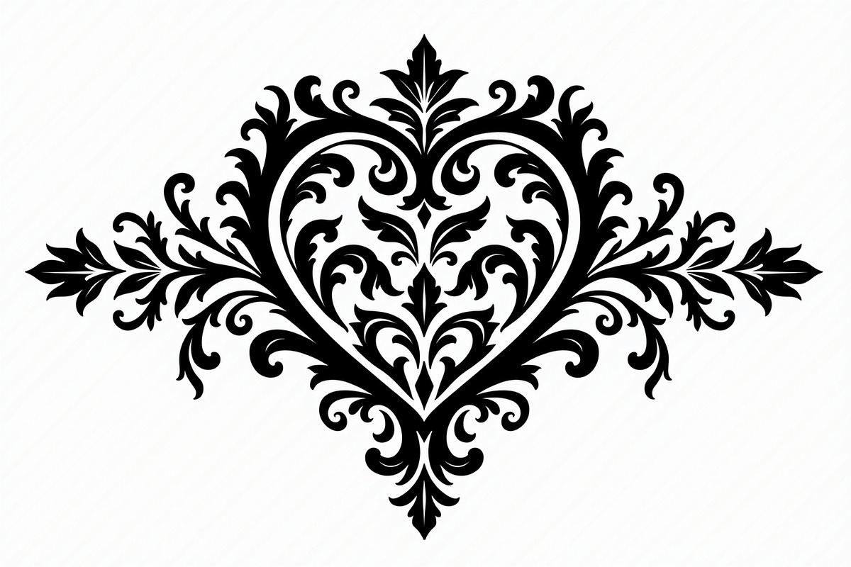 Ornamental Heart Bundle, an Illustration by balal (Photo 9 of 20)