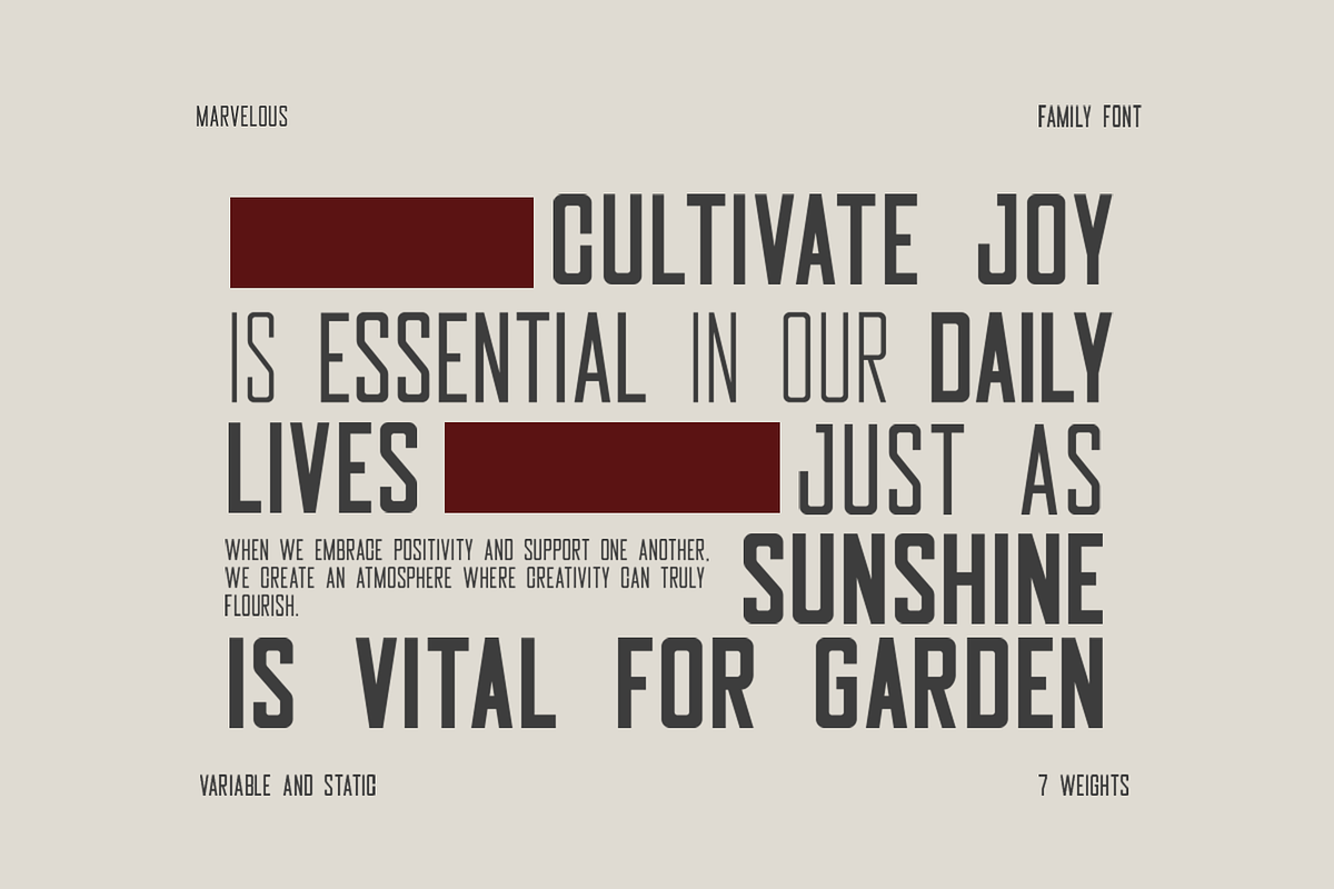 Marvelous, a Sans Serif Font by Umitype (Photo 7 of 12)