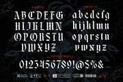 Black Nice Typeface, a Blackletter Font by alit design (Thumbnail 7 of 17)