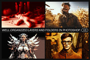 12 Photo Effect Templates, a Layer Style Add-On by iDoodle Studio (Thumbnail 4 of 6)