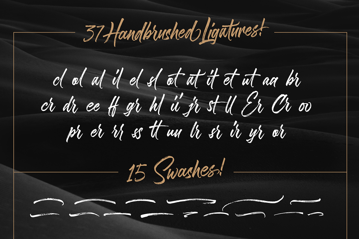 Sandbrush, a Script Font by Typia Nesia (Photo 10 of 10)