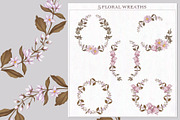 Pink floral bloom Individual element, a Decorative Illustration by DamriNa art (Thumbnail 8 of 10)