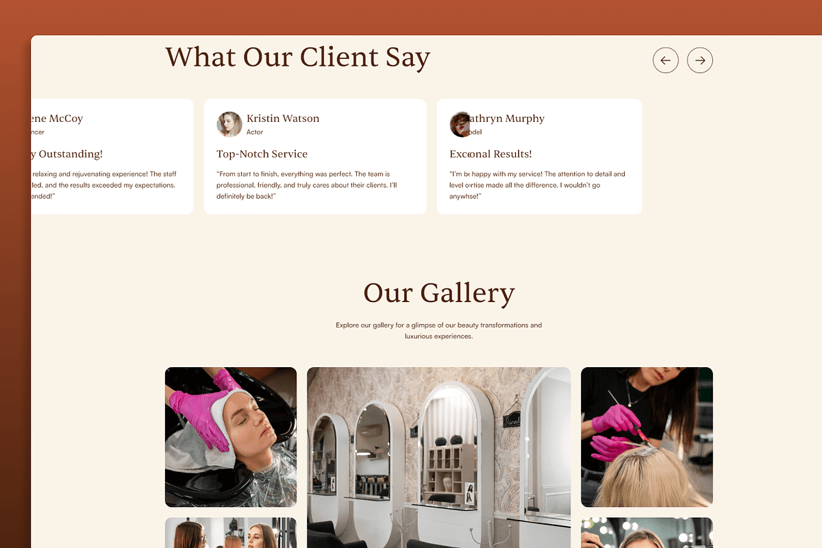 Serena: Spas & Salons Figma Template, an UI Kit Template by Flow Samurai Templates (Photo 5 of 5)
