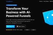 Marketing &Sales Funnel Landing Page, a Templates & Theme by StevenIMANZI (Thumbnail 2 of 7)