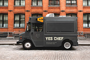 Food Truck Vinyl Wrap Mockup, an Advertising Mockup by SUH-NY (Thumbnail 15 of 17)