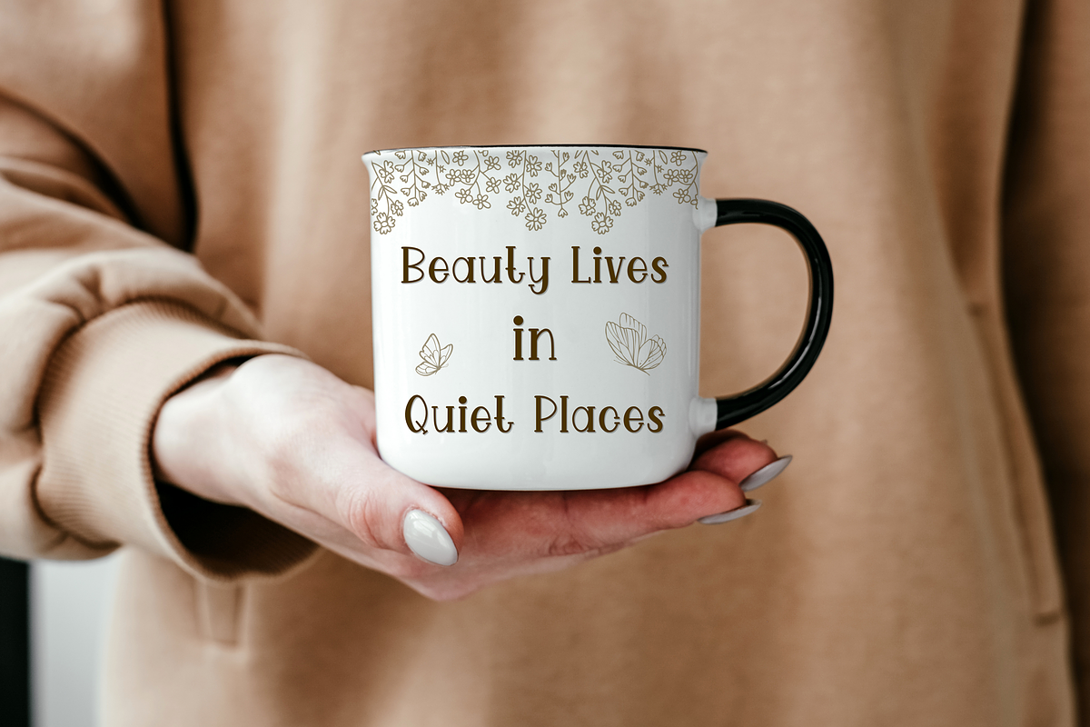 Willow Press - Vintage Serif Font, a Serif Font by V Design Creator (Photo 8 of 9)