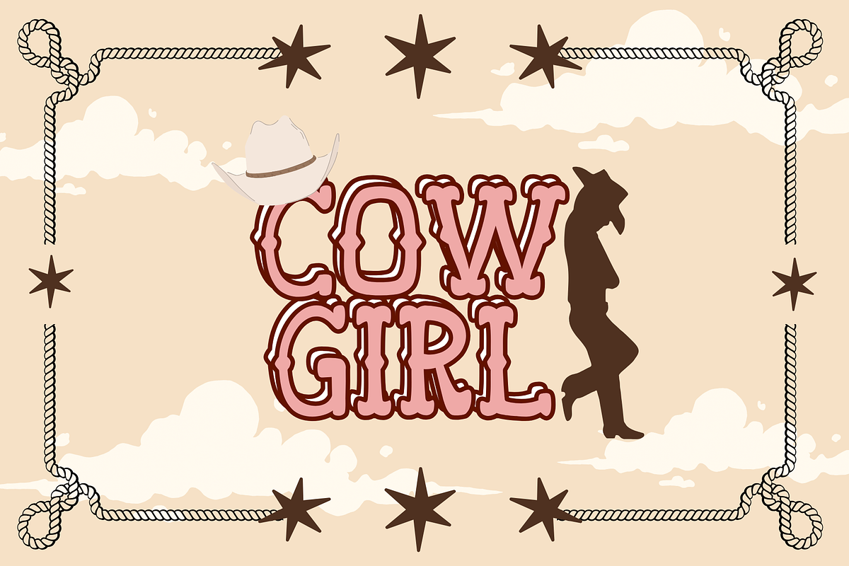 Western is a Western display font, a Serif Font by Brown Cupple (Photo 4 of 6)