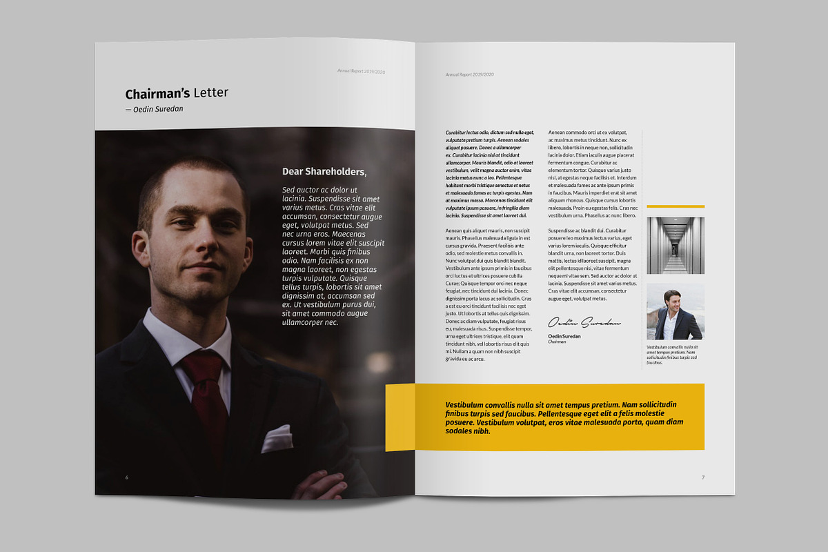 Kreatype Annual Report, a Brochure Template by Kreatype Studio (Photo 5 of 16)