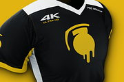 4K Esports Jersey Design Mockup, a Shirt Mockup by Creative Grenade (Thumbnail 5 of 5)