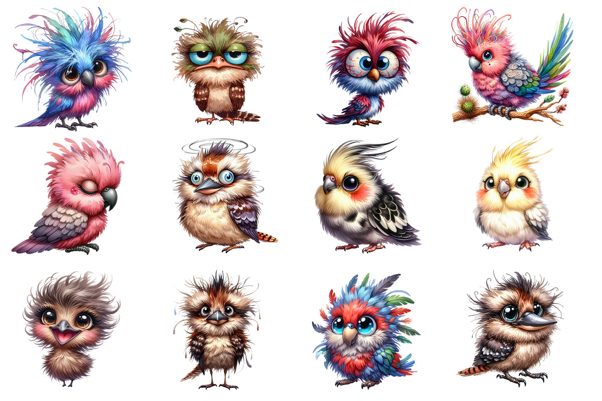 Funny Australian Bird Clipart, an Animal Illustration by Designworld (Photo 2 of 6)