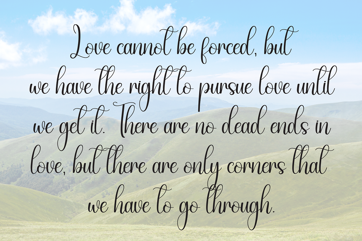 Butterfly | Script Font, a Handwritten Font by Scratchones (Photo 6 of 8)