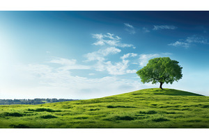 nature eco green background ai, a Technology Photo by pikepicture