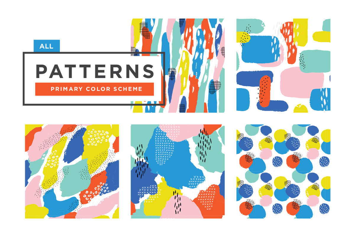Abstract Seamless Patterns, a Pattern Graphic by Anugraha Design (Photo 7 of 7)