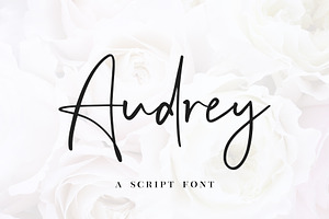 Audrey - A Script Font