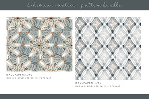 Boho Rustica Pattern Bundle DH