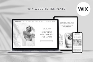 Ecommerce Wix Website Template