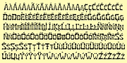 Valenteena, a Font by Ingrimayne Type (Thumbnail 6 of 6)