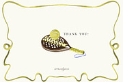 Padel Tennis - Clipart & Patterns, a Sport Illustration by ArtMaslyana (Thumbnail 8 of 8)