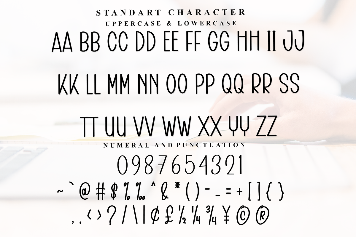 Home Vocation, a Script Font by FreshTypeINK (Photo 5 of 8)