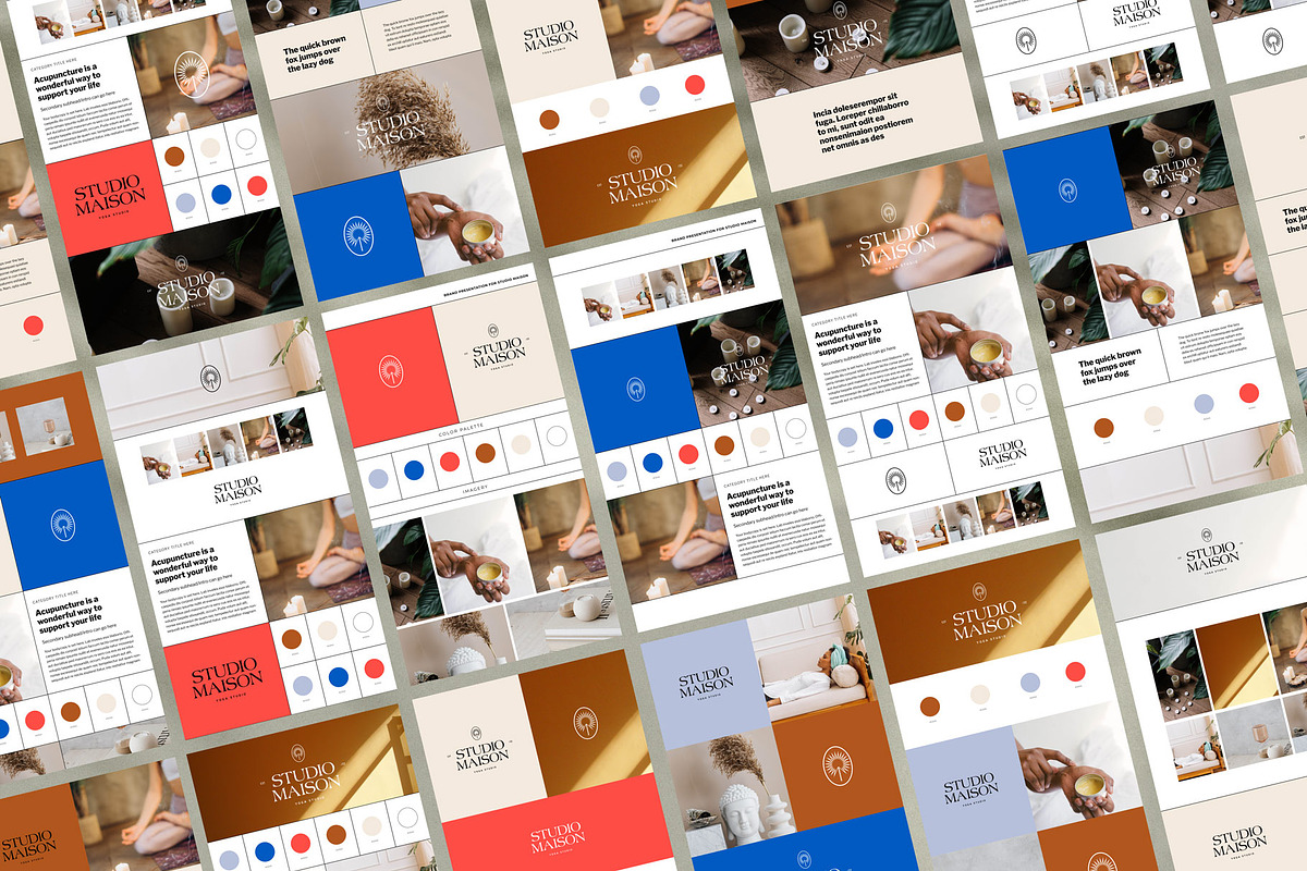 Brand Style Guide Sheets, a Presentation Template by Alexandra Piros Design (Photo 11 of 12)