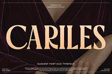Cariles - Duo Font Sans and Serif