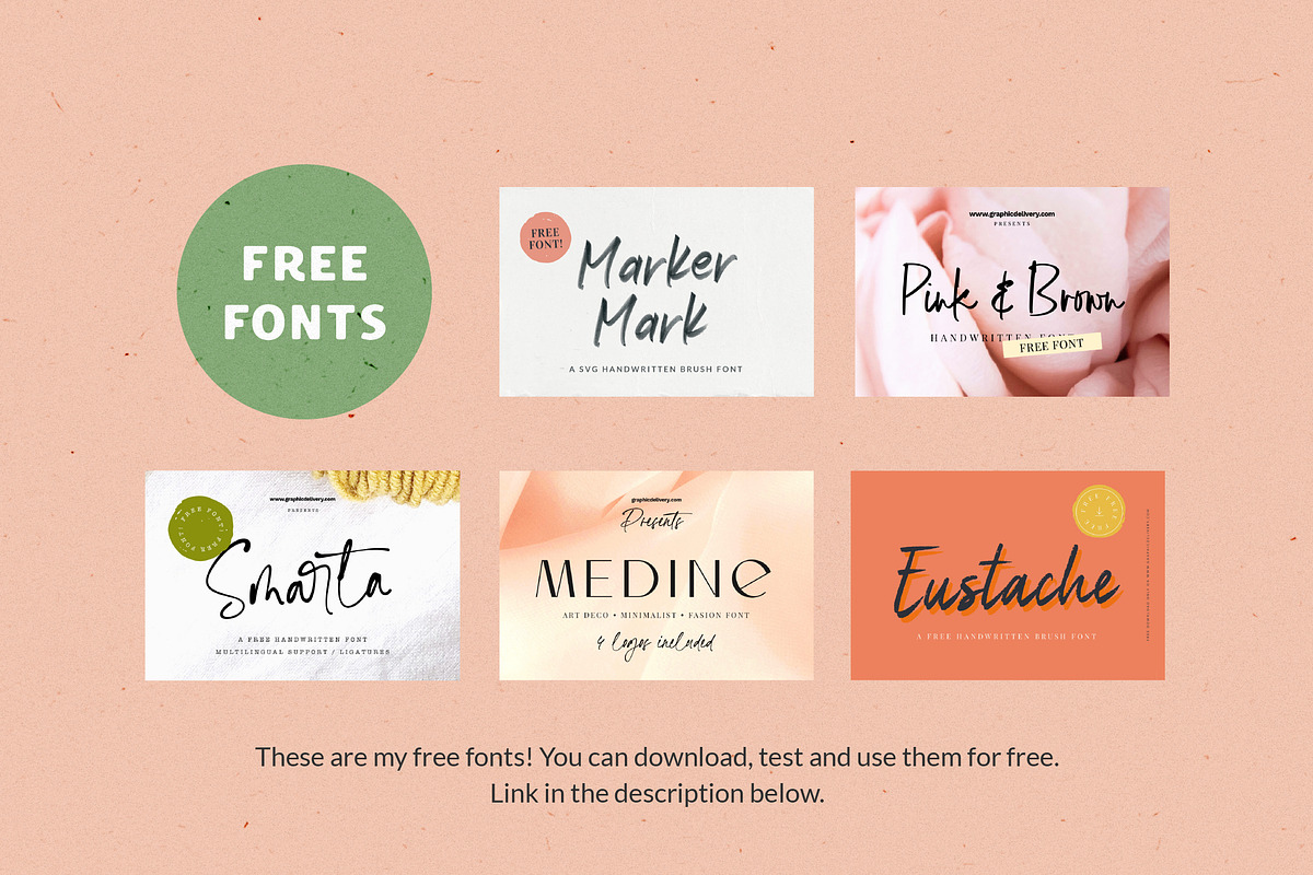 Handwritten Fonts and more Bundle, a Sans Serif Font by VladCristea (Photo 3 of 58)
