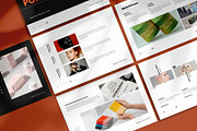 Works / Design Portfolio Template, a Brochure Template by TemplateFolio-Shop (Thumbnail 2 of 20)