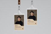 High Quality ID Card Mockup, an Advertising Mockup by SLAB! Design (Thumbnail 6 of 7)
