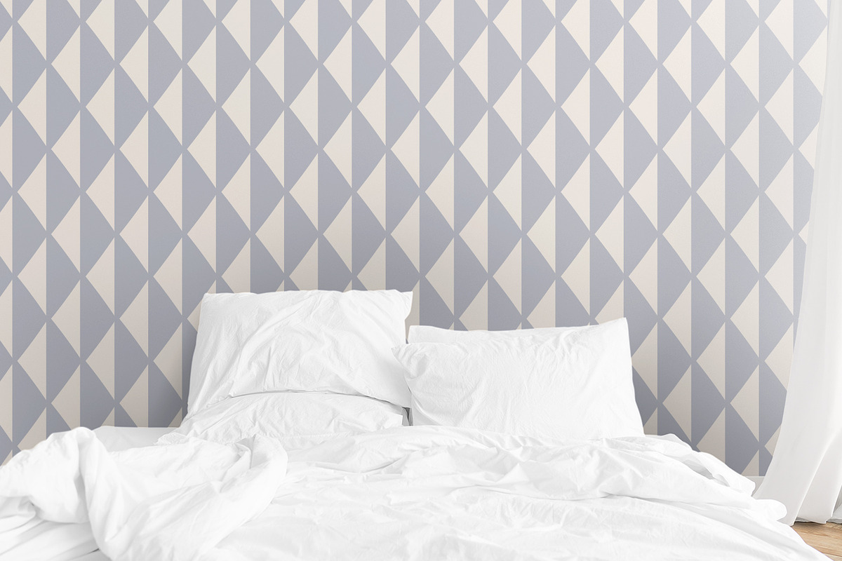 Bright Triangles, a Pattern Graphic by MalyskaStudio (Photo 2 of 13)