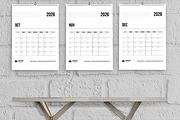 Modern Printable Wall Calendar, a Stationery Template by MightyDesign (Thumbnail 5 of 8)
