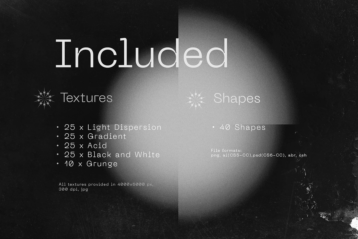 Grafica - Textures and Shapes Pack, a Texture Graphic by Inartflow (Photo 2 of 12)