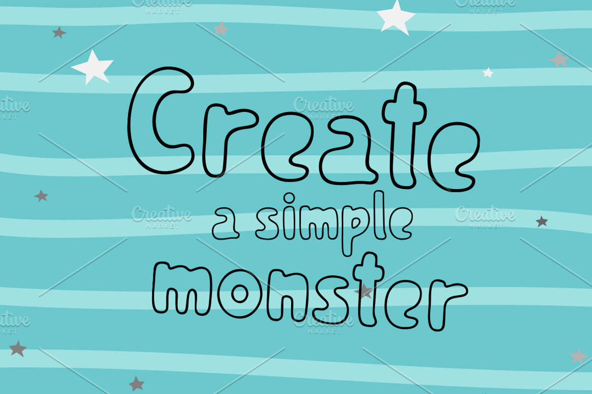Create a simple monster, an Illustration by nenochka (Photo 1 of 4)