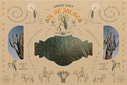 Sol de Jalisco mexican style font, a Font by Fat Hamster (Thumbnail 4 of 7)