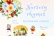 Nursery rhymes clipart, an Illustration by heyiamalice (Thumbnail 5 of 13)