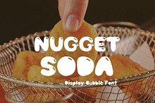 Bubble Display Font - Nugget Soda