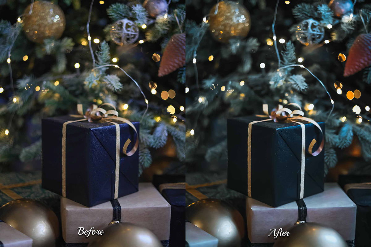 30 Snow Gift Lightroom Bundle, a Preset Add-On by 3Motional (Photo 8 of 11)