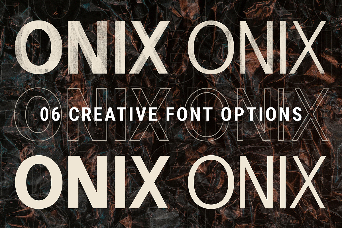 35% OFF - ONIX Hand-Painted SVG Font, a Sans Serif Font by SilverStag Type Foundry (Photo 13 of 18)