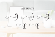 Monday | Script Font, a Handwritten Font by Scratchones (Thumbnail 8 of 9)