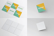 Square Business Card Mockups, a Print Template by Mockstore (Thumbnail 10 of 10)