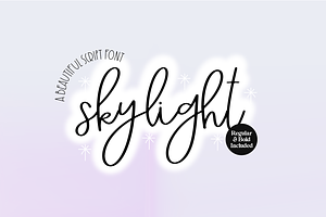 SKYLIGHT Elegant Brush Script Font