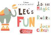 Jolly Circus - Kids Collection, an Animal Illustration by ELFIVETROV DESIGN (Thumbnail 4 of 7)