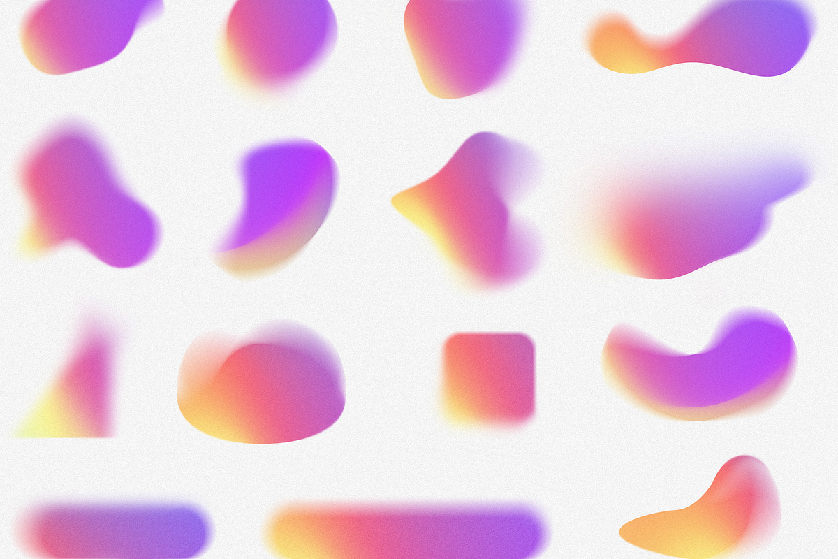 Grainy Mesh Gradient Shape Maker PSD, a Background Graphic by GRPXSTORE (Photo 11 of 15)