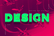 3D Text Effects New Trends, a Layer Style Add-On by Graphicdome (Thumbnail 8 of 17)