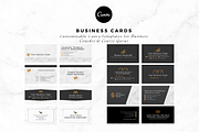 Minimalist Business Card Canva, a Business Card Template by The Blog Creative (Thumbnail 3 of 6)