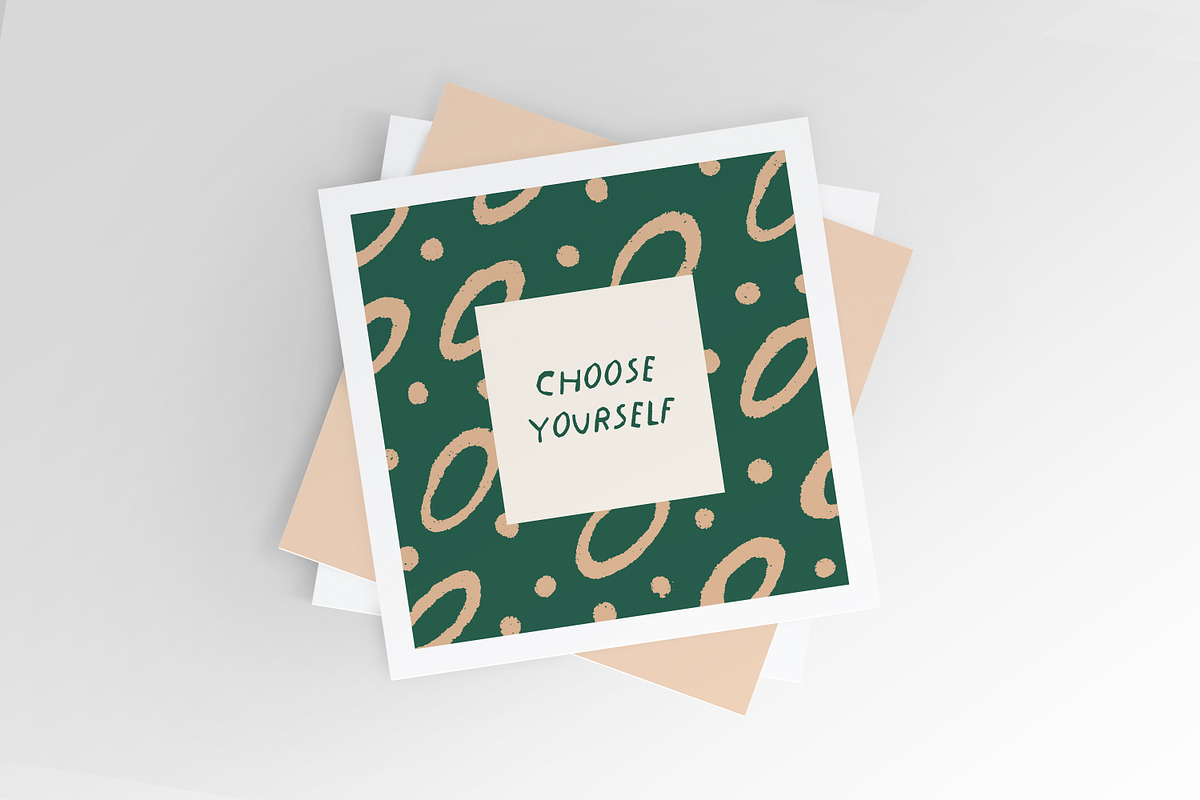 Abstract, doodle card designs set, a Decorative Illustration by Good Studio (Photo 5 of 10)