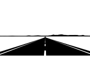 Desert Highway Silhouette Set, an Illustration by musafir_fashion (Thumbnail 4 of 16)