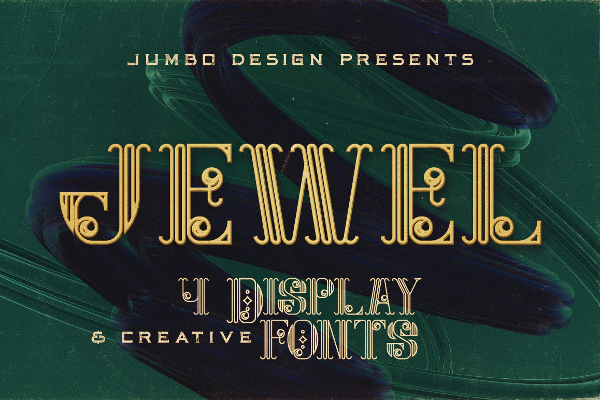 Jewel - Display Font preview 5