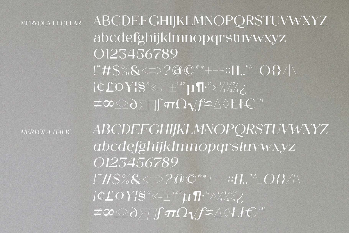 Mervola - Minimalist Serif Font, a Serif Font by GridlineType (Photo 9 of 10)