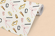 Hair accessories, seamless pattern, a Pattern Graphic by Good Studio (Thumbnail 9 of 10)