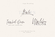 Gateye Brush, a Script Font by MjStudio31 (Thumbnail 7 of 7)